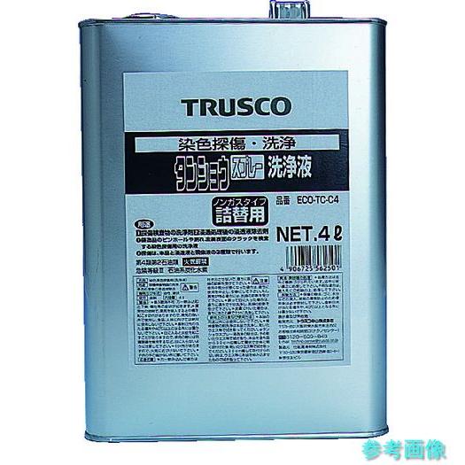 TRUSCO ECO-TC-C4 αタンショウ洗浄液 4L