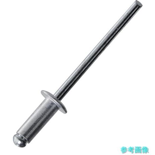 TRUSCO AT-44A ブラインドリベット(アルミ/鉄) 4-4 80本入 【1PK(80本)】
