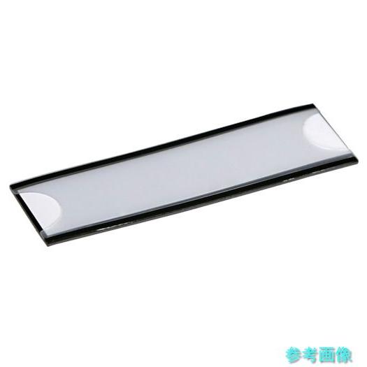 TRUSCO MGP-25X80-BK マグネット式見出しプレート 25X80 黒 10枚入 【1P...