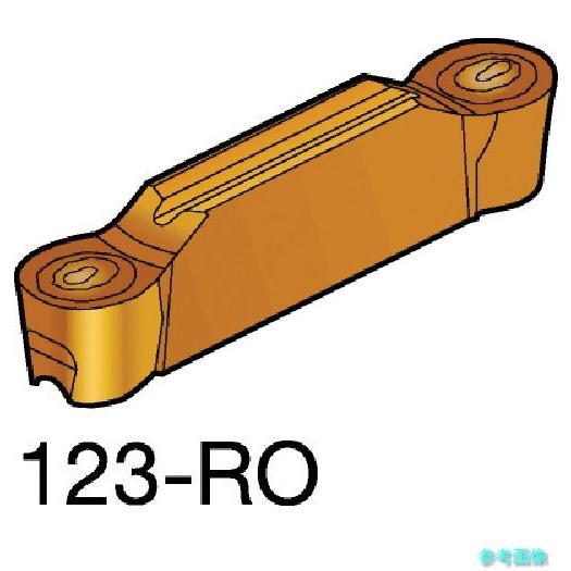 (SANDVIK) N123H2-0400-RO(S05F) コロカット1・2 倣い加工用チップ(3...