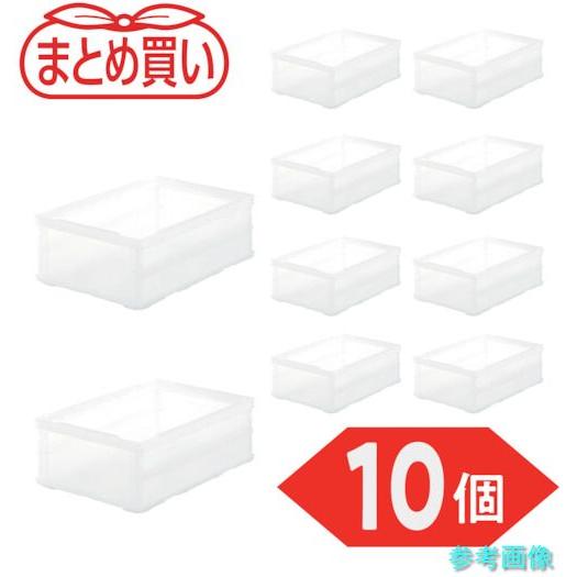 TRUSCO TSK-O30B-TM-10P 【まとめ買い】オリコン 薄型折りたたみコンテナスケルコ...