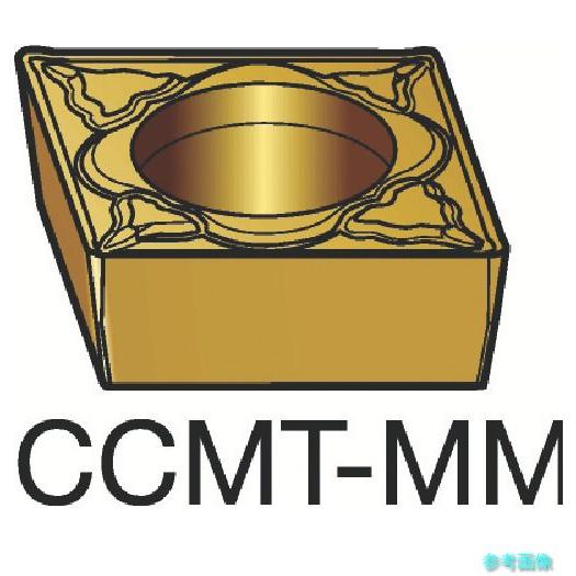 (SANDVIK) CCMT 12 04 04-MM(1105) コロターン107 旋削用ポジチップ...
