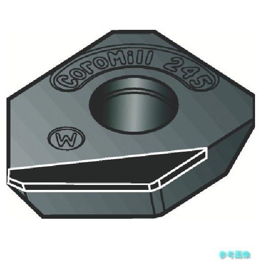 (SANDVIK) R245-12 T3 E-W(CD10) コロミル245 フライス加工用チップ(...