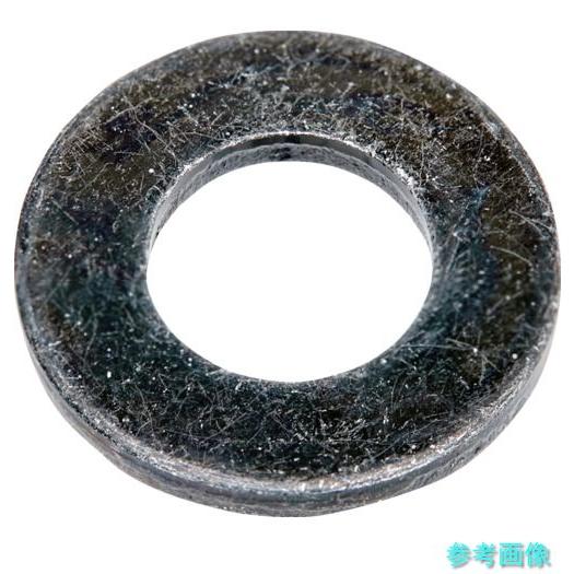 TRUSCO S765-0008  平ワッシャー(ISO) 三価黒  M8 (80個入り) 【1PK...