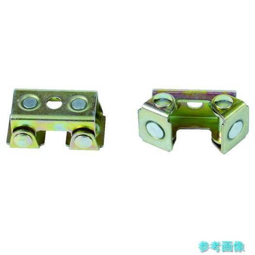 TRUSCO TXFV4 マグネットVパッド 大 2個セット 【1袋(2個)】