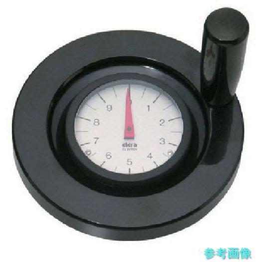 (ELESA) PDH80R-1/30 エンプラダイアルハンドル車 ハンドル径87mm 【1個】