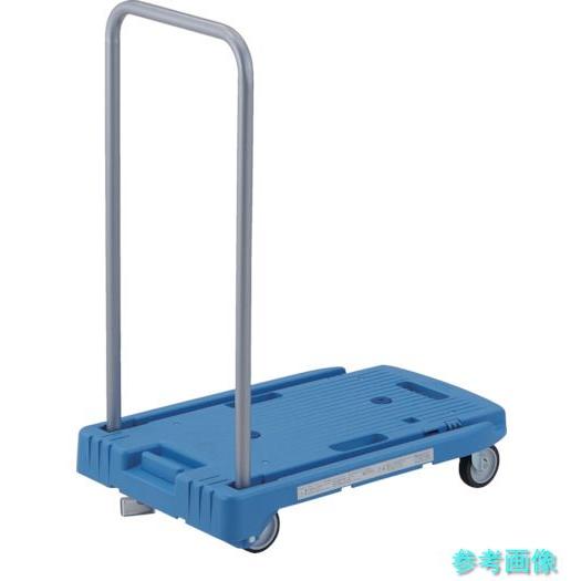 TRUSCO MP-6039N2-B-JS 樹脂台車 こまわり君 省音G車輪 600X390 ブルー...