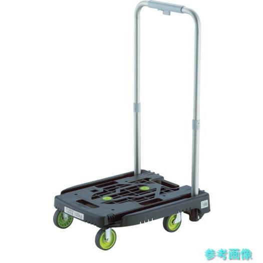 TRUSCO WP-2G-BK-JS 樹脂台車 カルティオミニ weego 省音G車輪 ブラック ス...