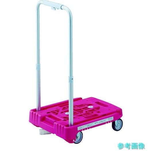 TRUSCO WP-2G-P-JS 樹脂台車 カルティオミニ weego 省音G車輪 ピンク S付