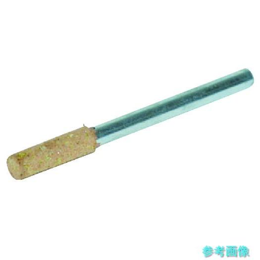 TRUSCO LCH804C ステンチタン焼入鋼用超高耐久ゴム軸付砥石Φ4幅13軸3 ＃80 【1P...