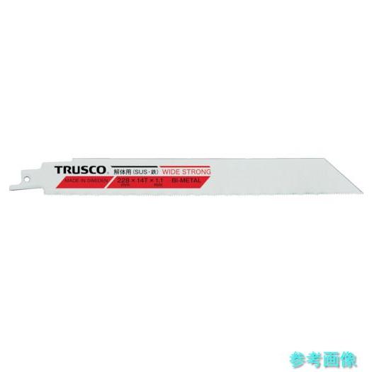 TRUSCO TBS-150-14-HST-5P 解体用バイメタルセーバーソーブレード(幅広タイプ)...