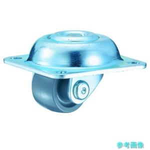 ハンマー 420TP-N32 H30BA プレート式 自在 キャスター 53X53(55X55) ナイロン車 32mm 低床式 中荷重