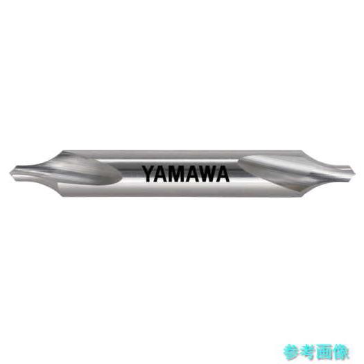 ヤマワ CDR-2.5 弱ねじれ溝R形 センタ穴ドリル CD-R 2.5XR8X7.7 【1本】