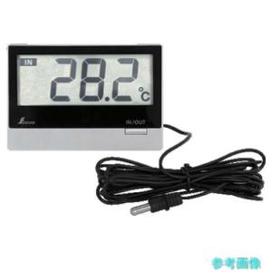 シンワ 73117 デジタル温度計_Smart_B_室内 室外_防水外部センサー
