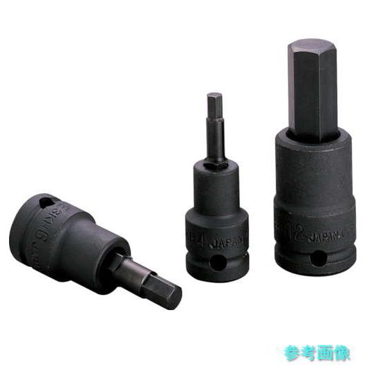 (TONE) 3KH-04HP インパクト用 差込角9.5mm 対辺寸法4mm 【1個】