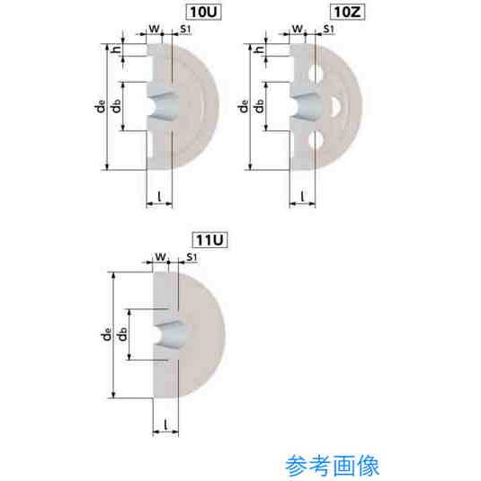NBK PK-80-4 ポリドライブプーリー 鍋屋バイテック