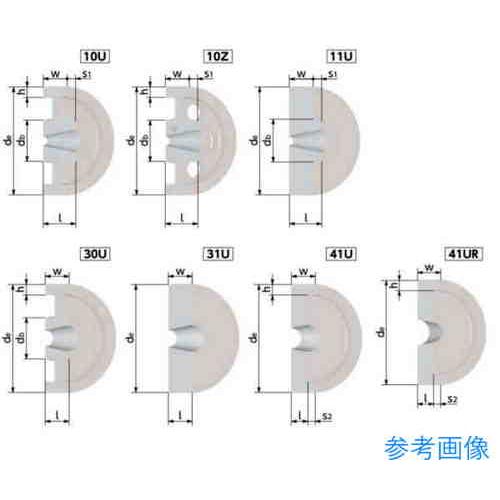 NBK PK-80-8 ポリドライブプーリー 鍋屋バイテック