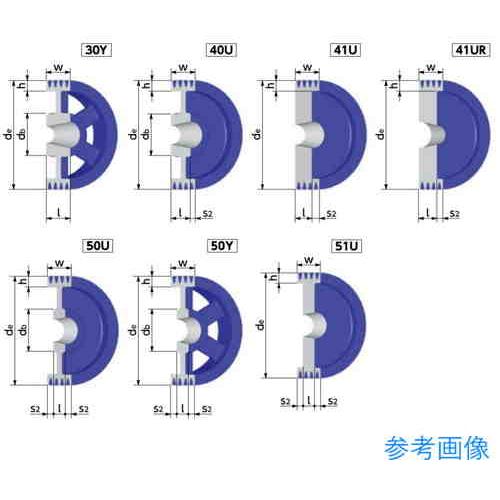NBK SPB206-4 SPプーリー 鍋屋バイテック
