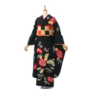 レンタル】成人式|正絹|総絞り|着物レンタル|153〜165cm|振袖フル