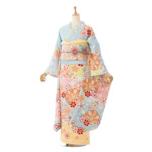 2〜12月】振袖 無地|レース 振袖|黒振袖|振袖フルセット(ブラック系