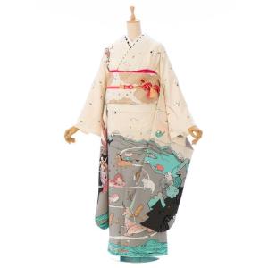 ☺︎☺︎☺︎＊振袖 総絞り　正絹　着物フルセット（小物付き） 総絞り|正絹|158〜167cm|着物レンタル|振袖フルセット(ピンク系)|普通