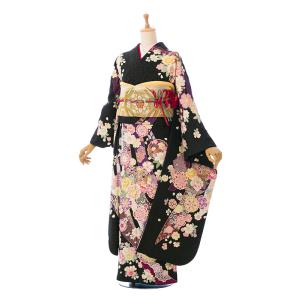 レンタル】成人式|正絹|総絞り|着物レンタル|153〜165cm|振袖フル