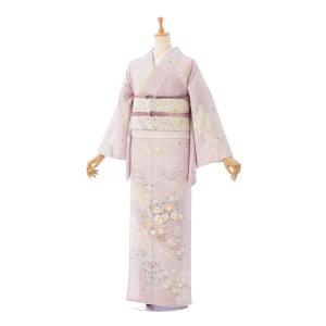 15〜23号|正絹|3L|4L|古典柄|訪問着フルセット(茶色系)|訪問着・付下げ