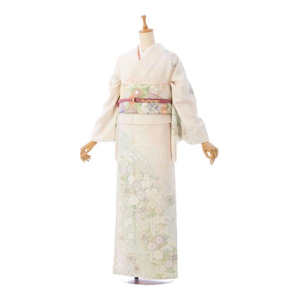 レンタル着物|訪問着|高級正絹|桂由美|友禅|13〜17号|トール|158〜173cm|訪問着フルセ...