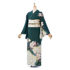 レンタル】正絹|レンタル着物|おしゃれ着物|155〜168cm|訪問着フル