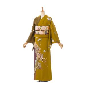 レンタル】正絹|レンタル着物|おしゃれ着物|150〜160cm|訪問着フル