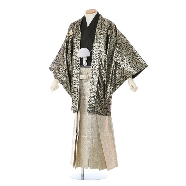 SV107-L 男性袴12点フルセット 和装レンタル 成人式 卒業式 格安レンタル 結婚式 代引き手...