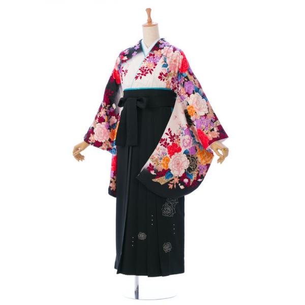 卒業袴 レンタル 158〜163cm 卒業式 袴セットレンタル 普通サイズ R1304_H100-2...