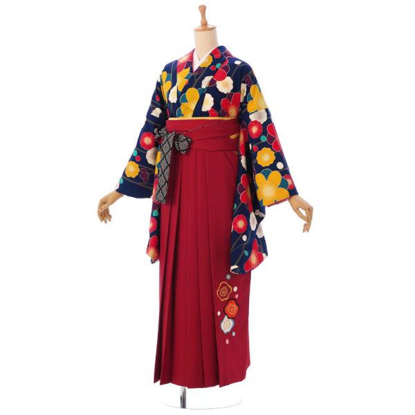 袴 レンタル 卒業袴 卒業式 163〜168cm 袴セットレンタル 二尺袖 普通サイズ R1451G...