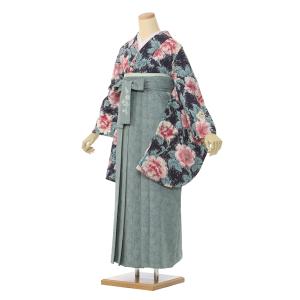 レンタル袴 155〜160cm 卒業式 JILLSTUART 卒業袴 ジルスチュアート 普通サイズ R1490A_E-H204-25-1