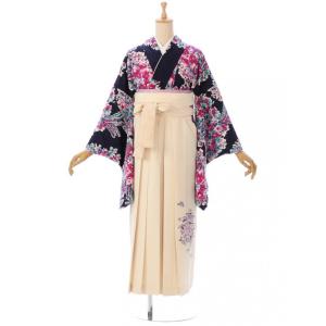 袴レンタル 143〜147cm JILLSTUART 卒業式袴セット|卒業袴(スモール) 普通サイズ R1527C_E-H242-22-1