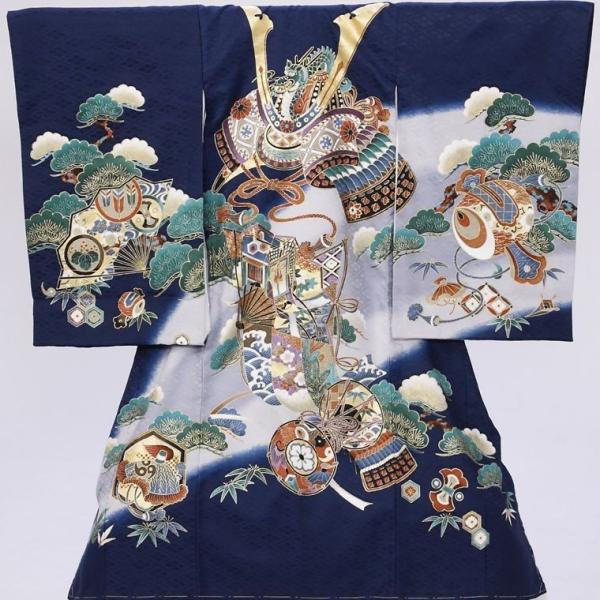1n87 兜 つづみ 扇〔産着レンタル〕着物レンタル 祝着レンタル〔お宮参り〕簡単着せ方マニュアル ...