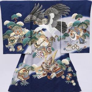 鷹 扇〔産着レンタル〕 着物 祝着レンタル 〔お宮参り〕