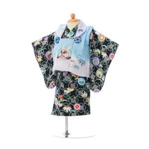 簡単着付け|1歳〜2歳|七五三 兄弟|赤ちゃん着物(袴)フルセット