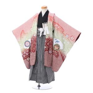 着物 5歳 鷹柄の七五三着物レンタルフルセット（ブルー系 ）｜男の子