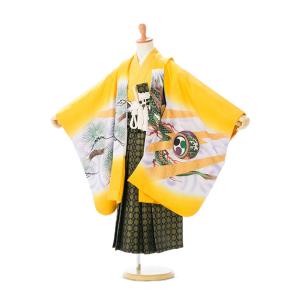 七五三 5歳 男の子 七五三 着物 5歳　753 男 着物　往復　フルセットレンタル　簡単着付けマニュアル付｜