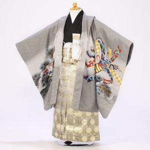 レンタル着物|110〜120cm|5歳男|七五三着物レンタルフルセット(青系