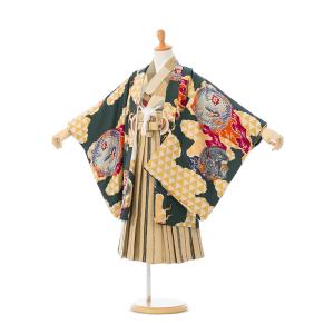 七五三 5歳 男の子 七五三 着物 5歳　753 男 着物　フルセットレンタル　簡単着付けマニュアル付｜