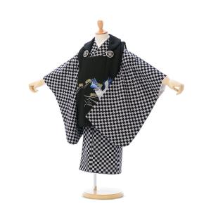 陽気な天使|着物レンタル|被布セット|90〜100cm|七五三 着物 3歳 男
