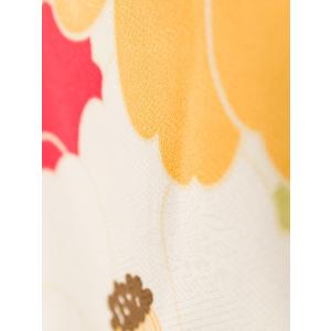 被布 椿柄の七五三着物3歳 女の子(被布)フル...の詳細画像4