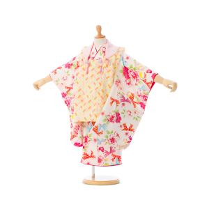 【レンタル】七五三|3歳女児|被布|対応身長:90~100cm|椿姫|#H-222