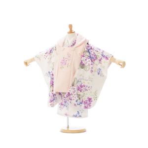 被布セット|90〜100cm|七五三着物3歳|女の子(被布)フルセット(水色系