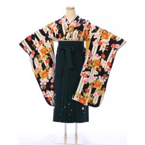 卒業式 袴レンタル 143〜148cm 小学生専用 ジュニア袴 女の子 卒業袴 レンタル GR-050F_H175-22-6