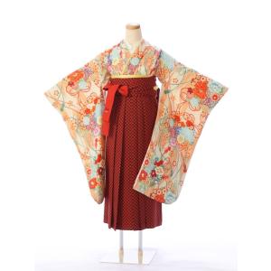 pom ponette 卒業式 袴レンタル 小学生 148〜153cm ジュニア袴 女の子 E-13-018_E-H183-23-1｜e-kimono-rental