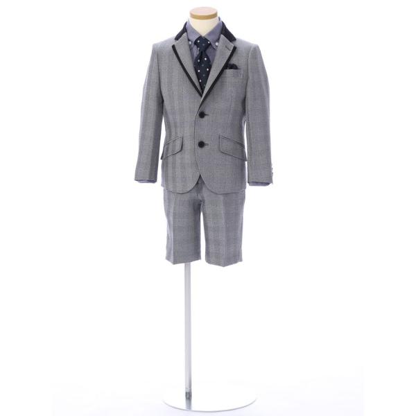 E-JS-003【7歳　子供スーツ】入学式・卒業式などフォーマルシーンで活躍　成長真っ盛りのお年頃に...