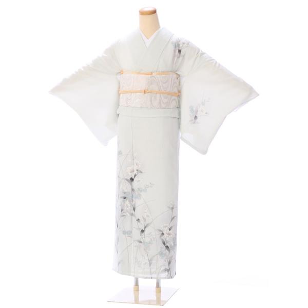 夏用 絽　訪問着　フルセット(緑系)|訪問着・付下げ　3L55